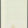 Mrs. Ogle to Jane Porter, autograph letter
