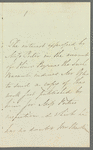 Mrs. Ogle to Jane Porter, autograph letter