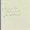 Mrs. Ogle to Jane Porter, autograph letter