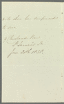 Mrs. Ogle to Jane Porter, autograph letter