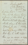 Alexander M. Lockhart to Jane Porter, autograph letter signed