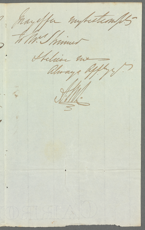 Alexander M. Lockhart to Jane Porter, autograph letter signed - NYPL  Digital Collections