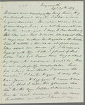 Dora Macdonald, Lady Macdonald to Jane Porter, autograph letter signed