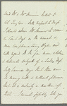 Sir Peter Laurie to Jane Porter, autograph letter signed