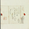 Sarah Gill to Jane Porter, autograph letter signed