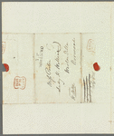 Sarah Gill to Jane Porter, autograph letter signed