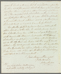 John Masters to Jane Porter, autograph letter signed