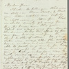 Anna Middleton to Jane Porter, autograph letter signed
