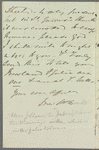 Dora Macdonald, Lady Macdonald to Jane Porter, autograph letter signed