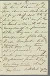 Julia [Ervington?] to Jane Porter, autograph letter signed