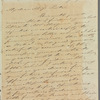 Thomas Morgan to Jane Porter, autograph letter signed