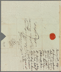 Thomas Morgan to Jane Porter, autograph letter signed