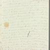Mary Skinner to Jane Porter, autograph letter signed
