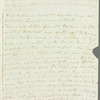 Mary Skinner to Jane Porter, autograph letter signed