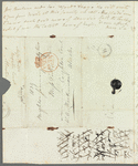 Mary Skinner to Jane Porter, autograph letter signed