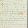 Julia [Ervington?] to Jane Porter, autograph letter signed