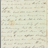 Julia [Ervington?] to Jane Porter, autograph letter signed
