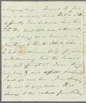 Julia [Ervington?] to Jane Porter, autograph letter signed
