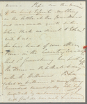 Julia [Ervington?] to Jane Porter, autograph letter signed