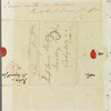 Julia [Ervington?] to Jane Porter, autograph letter signed