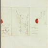 J. Robinson to Jane Porter, autograph letter signed