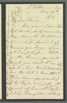 W. Taylor to Jane Porter, autograph letter signed