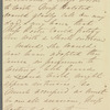 Caroline Amelia Halsted to Jane Porter, autograph letter third person