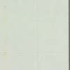 William Allen to Françoise Trembicka, [autograph?] letter third person