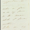 James Weir Hogg to Jane Porter, autograph letter signed