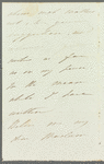 James Weir Hogg to Jane Porter, autograph letter signed