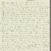 Dora Macdonald, Lady Macdonald to Robert Ker Porter, autograph letter signed