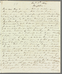 Dora Macdonald, Lady Macdonald to Robert Ker Porter, autograph letter signed