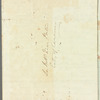 Dora Macdonald, Lady Macdonald to Robert Ker Porter, autograph letter signed