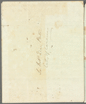 Dora Macdonald, Lady Macdonald to Robert Ker Porter, autograph letter signed