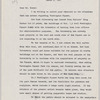 Typed letter to Robert Moses, signed by Edward Hopper