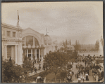 Along the east side of the Court of Honor. Alaska Yukon Pacific Exposition