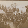 Crowds on the Pay Streak. Alaska Yukon Pacific Exposition