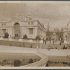 A scene along the Court of Honor ten weeks before opening day. Alaska Yukon Pacific Exposition