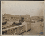 A long vista of the Main Court. Alaska Yukon Pacific Exposition