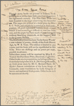 [In the seven woods]. Six proofs of the earliest prospectus of the press