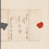 Francis [Frances?] Robinson to Jane Porter, autograph letter signed