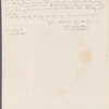 L. T. Ventouillac to Jane Porter, autograph letter signed