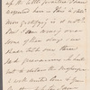 Sir Andrew Halliday to Jane Porter, autograph letter signed