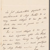 James Mackintosh to Miss Porter, autograph letter third person