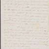 Helen O'Callaghan to Mrs. Porter, autograph letter signed