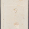 [J. H.?] Wilson to Captain Gill, autograph letter signed