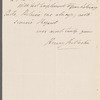Henry Rolleston to Robert Ker Porter, autograph letter signed