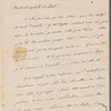 Yastrebzow to Robert Ker Porter, autograph letter signed