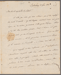 Yastrebzow to Robert Ker Porter, autograph letter signed