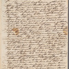 S[amuel] Briggs to Jane Porter, autograph letter signed